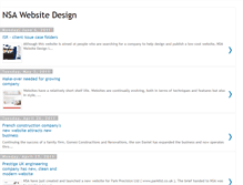 Tablet Screenshot of nsa-website-design.blogspot.com