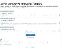 Tablet Screenshot of digitalinvestorrelations.blogspot.com