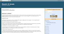 Desktop Screenshot of maestridistrada.blogspot.com