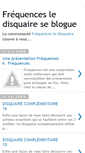 Mobile Screenshot of frequencesvousblog.blogspot.com
