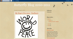 Desktop Screenshot of butterflyblog2010-2011.blogspot.com