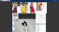 Desktop Screenshot of fashioncelebrityclothes.blogspot.com