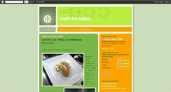 Desktop Screenshot of chefdelsabor.blogspot.com