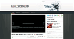 Desktop Screenshot of creacionled.blogspot.com