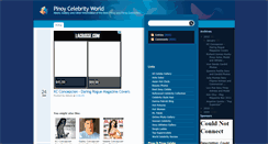 Desktop Screenshot of pinoycelebrityworld.blogspot.com