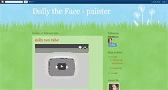 Desktop Screenshot of dollysfacepainting.blogspot.com