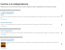 Tablet Screenshot of caminoalaindependencia.blogspot.com