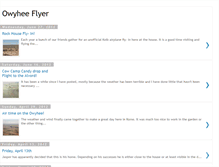 Tablet Screenshot of owyheeflyer.blogspot.com