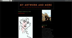 Desktop Screenshot of myartworkandmore.blogspot.com