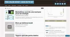 Desktop Screenshot of freeonlinemonney.blogspot.com