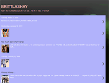 Tablet Screenshot of brittlashay.blogspot.com