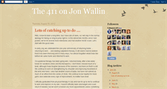 Desktop Screenshot of jonwallin.blogspot.com