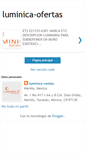 Mobile Screenshot of luminica-ofertas.blogspot.com