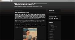 Desktop Screenshot of mjs-music-world.blogspot.com