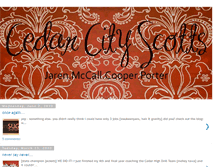 Tablet Screenshot of cedarcityscotts.blogspot.com