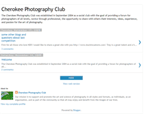 Tablet Screenshot of cherokeephotographyclub.blogspot.com