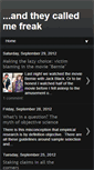 Mobile Screenshot of andtheycalledmefreak.blogspot.com