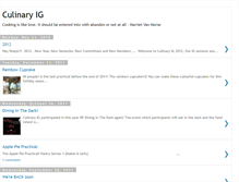 Tablet Screenshot of ig-culinary.blogspot.com
