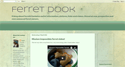 Desktop Screenshot of ferretdook.blogspot.com
