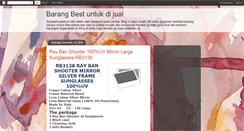 Desktop Screenshot of barangbest.blogspot.com
