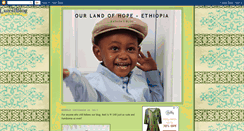 Desktop Screenshot of adoptethiopia.blogspot.com