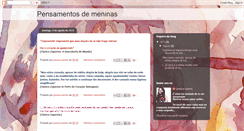 Desktop Screenshot of meninasdeliicadas.blogspot.com