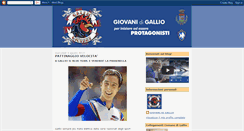 Desktop Screenshot of comunedigallio.blogspot.com