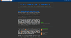 Desktop Screenshot of blogcorporatefinance2af4.blogspot.com