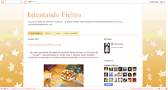 Desktop Screenshot of intentandofieltro.blogspot.com