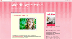 Desktop Screenshot of michellemyerswrites.blogspot.com