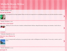 Tablet Screenshot of michellemyerswrites.blogspot.com
