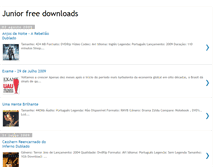 Tablet Screenshot of juniorfreedownloads.blogspot.com