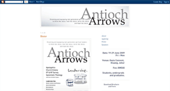 Desktop Screenshot of antiocharrows.blogspot.com