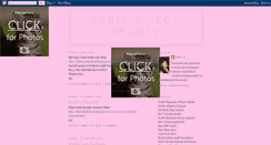 Desktop Screenshot of abbiesbeauty.blogspot.com