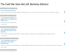 Tablet Screenshot of coldwargetshot.blogspot.com