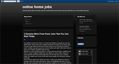 Desktop Screenshot of dollerjobsonline.blogspot.com