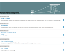 Tablet Screenshot of francischansblog.blogspot.com