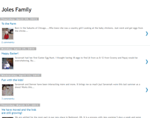 Tablet Screenshot of jolesfamily.blogspot.com