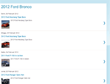 Tablet Screenshot of 2012-ford-bronco.blogspot.com