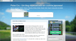 Desktop Screenshot of peixecru.blogspot.com
