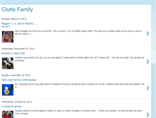 Tablet Screenshot of cluttsfamily.blogspot.com