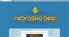 Desktop Screenshot of nebraskabeer.blogspot.com