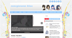 Desktop Screenshot of kluxorious.blogspot.com