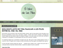 Tablet Screenshot of lespilesbloc.blogspot.com