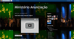 Desktop Screenshot of anunciacaoministerio.blogspot.com