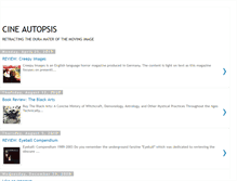 Tablet Screenshot of cineautopsis.blogspot.com