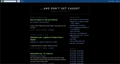 Desktop Screenshot of dontgetcaught.blogspot.com