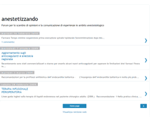 Tablet Screenshot of anestetizzando.blogspot.com