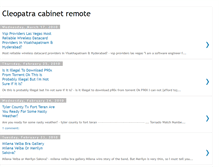 Tablet Screenshot of cleopat-cabin-remo.blogspot.com