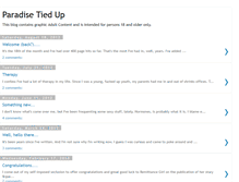 Tablet Screenshot of paradisetiedup.blogspot.com
